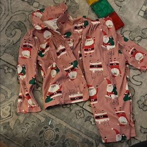 Santa Pajamas - Pink